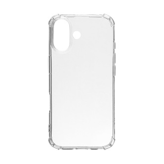 iPhone 17 TACTICAL TPU PLYO szilikon telefonvédő ütésállóság, légpárnás sarok, ÁTLÁTSZÓ