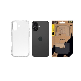 iPhone 17 TACTICAL TPU PLYO szilikon telefonvédő ütésállóság, légpárnás sarok, ÁTLÁTSZÓ