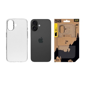 iPhone 17 TACTICAL TPU szilikon telefonvédő ultravékony, ütésállóság, ÁTLÁTSZÓ