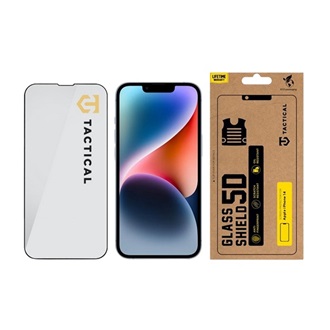 iPhone 17e / 16e / 14 TACTICAL GLASS SHIELD 5D képernyővédő üveg 5D, 9H, FEKETE