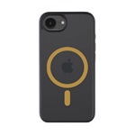 iPhone 17e / 16e TACTICAL MAGFORCE HYPERSTEALTH 2.0 szilikon telefonvédő ütésállóság, MagSafe, FEKETE/CITROMSÁRGA