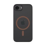 iPhone 17e / 16e TACTICAL MAGFORCE HYPERSTEALTH 2.0 szilikon telefonvédő ütésállóság, MagSafe, FEKETE/SÖTÉTBARNA