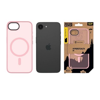 iPhone 17e / 16e TACTICAL MAGFORCE HYPERSTEALTH szilikon telefonvédő ütésállóság, MagSafe, RÓZSASZÍN
