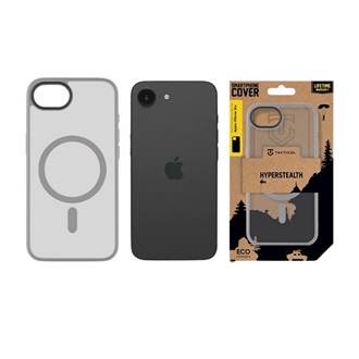 iPhone 17e / 16e TACTICAL MAGFORCE HYPERSTEALTH szilikon telefonvédő ütésállóság, MagSafe, VILÁGOSSZÜRKE