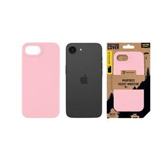 iPhone 17e / 16e TACTICAL MAGFORCE VELVET SMOOTHIE szilikon telefonvédő ütésállóság, MagSafe, RÓZSASZÍN