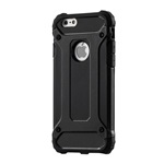 iPhone 6S 4.7 Gigapack Defender szilikon telefonvédő ütésállóság, fémhatás, FEKETE