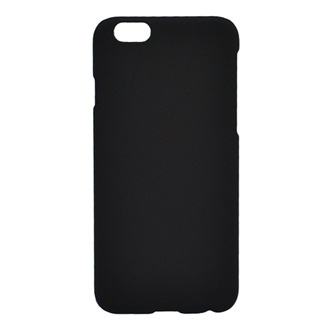 iPhone 6S 4.7 Gigapack Műanyag telefonvédő gumírozott FEKETE