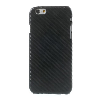 iPhone 6S 4.7 Gigapack Műanyag telefonvédő karbon minta FEKETE