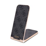 iPhone 8 4.7 GUESS 4G asztali töltő állvány 2in1 15W, MagSafe, FEKETE