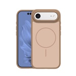 iPhone Air GIGAPACK Szilikon telefonvédő műanyag hátlap, MagSafe, BARNA