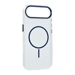 iPhone Air GIGAPACK Szilikon telefonvédő műanyag hátlap, légpárnás sarok, SÖTÉTKÉK