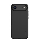 iPhone Air NILLKIN SUPER FROSTED PRO MAGNETIC műanyag telefonvédő mágneses, gumírozott, ÁTLÁTSZÓ/FEKETE