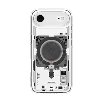 iPhone Air SPIGEN ULTRA HYBRID MAG NEO ONE műanyag telefonvédő ütésállóság, MagSafe, ÁTLÁTSZÓ