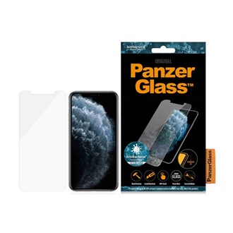 iPhone SE 2 (2020) PANZERGLASS STANDARD FIT ANTIBACTERIAL képernyővédő üveg karcálló, antibakteriális, ÁTLÁTSZÓ