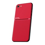 iPhone SE 3 (2022) Gigapack Szilikon telefonvédő ütésállóság, csíkos, PIROS