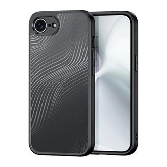 iPhone SE 4 (2025) DUX DUCIS AIMO szilikon telefonvédő ütésállóság, hullám, FEKETE