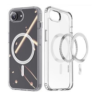 iPhone SE 4 (2025) DUX DUCIS CLIN szilikon telefonvédő ütésállóság, MagSafe, ÁTLÁTSZÓ