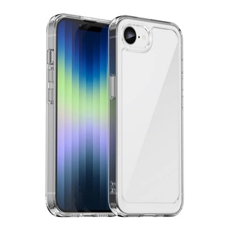 iPhone SE 4 (2025) GIGAPACK Szilikon telefonvédő ütésállóság, átlátszó hátlap, ÁTLÁTSZÓ