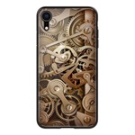 iPhone XR 6.1 NILLKIN GEAR szilikon telefonvédő ütésállóság, fogaskerék, BARNA