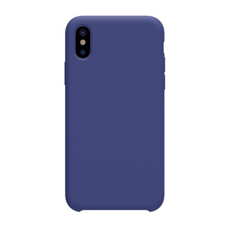 iPhone XS 5.8 NILLKIN FLEX PURE szilikon telefonvédő ultravékony, matt, SÖTÉTKÉK