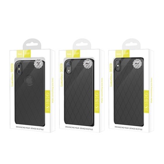 iPhone XS Max 6.5 HOCO ADMIRE szilikon telefonvédő ultravékony, logó kivágás, FEKETE