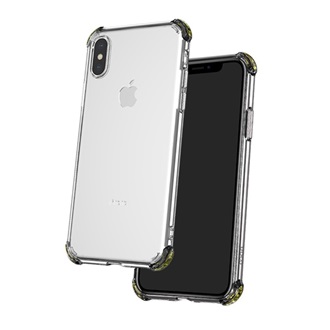 iPhone XS Max 6.5 HOCO ICE SHIELD szilikon telefonvédő ütésállóság, átlátszó hátlap, ÁTLÁTSZÓ