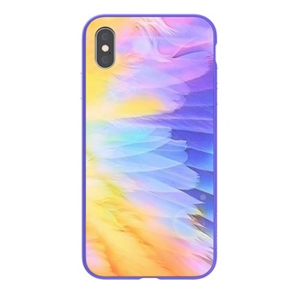 iPhone XS Max 6.5 NILLKIN OMBRE szilikon telefonvédő ütésállóság, színes, LILA