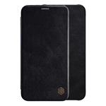 iPhone XS Max 6.5 NILLKIN QIN tok álló, bőr hatású FLIP, kártyazseb, FEKETE