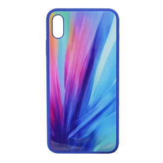 iPhone XS Max 6.5 NILLKIN TEMPERED PLAID szilikon telefonvédő ütésállóság, csíkos, SZÍNES