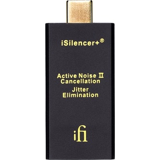 ifi iSilencer+ CA USB-C -> USB-A 3.0 M/F zavarszűrő fekete