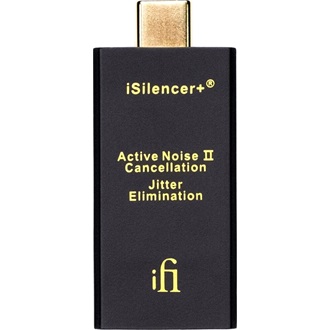ifi iSilencer+ CC USB-C -> USB-C M/F zavarszűrő fekete