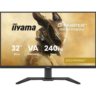 iiyama G-Master GB3295QSU 31.5" VA LED gaming monitor fekete 240Hz FreeSync Premium