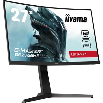 iiyama G-Master G2766HSU-B1 27" ívelt VA LED gaming monitor fekete 165Hz FreeSync