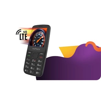 myPhone 6410 Dual SIM mobiltelefon fekete