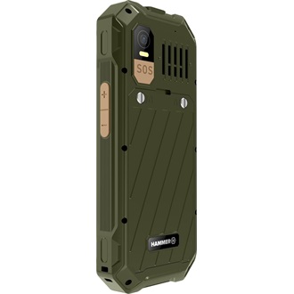 myPhone HAMMER 6 LTE Military Edition Dual SIM ütésálló mobiltelefon fekete-zöld