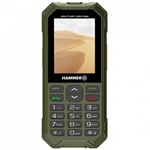 myPhone HAMMER 6 LTE Military Edition Dual SIM ütésálló mobiltelefon fekete-zöld