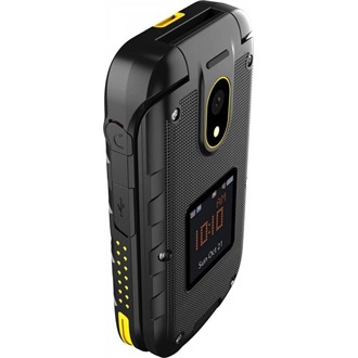 myPhone HAMMER Bow LTE Dual SIM ütésálló mobiltelefon fekete-sárga IP68