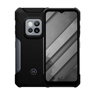 myPhone HAMMER Construction 2 128GB Dual SIM ütésálló okostelefon fekete-ezüst IP69