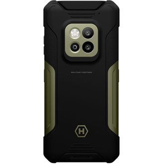 myPhone HAMMER Construction 2 Mulitary Edition 128GB Dual SIM ütésálló okostelefon fekete-zöld IP69