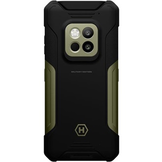 myPhone HAMMER Construction 2 Thermal Military Edition 256GB Dual SIM ütésálló okostelefon fekete-zöld IP69