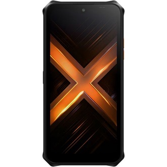 myPhone HAMMER Energy X2 128GB Dual SIM ütésálló okostelefon fekete-narancssárga