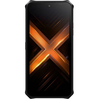 myPhone HAMMER Energy X2 128GB Dual SIM ütésálló okostelefon fekete-narancssárga