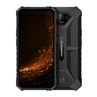 myPhone HAMMER Iron V 64GB Dual SIM ütésálló okostelefon fekete IP69