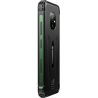 myPhone HAMMER Ranger 128GB Dual SIM ütésálló okostelefon fekete-zöld IP69
