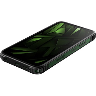 myPhone HAMMER Ranger 128GB Dual SIM ütésálló okostelefon fekete-zöld IP69