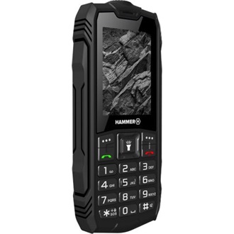 myPhone HAMMER Rock Dual SIM ütésálló mobiltelefon fekete