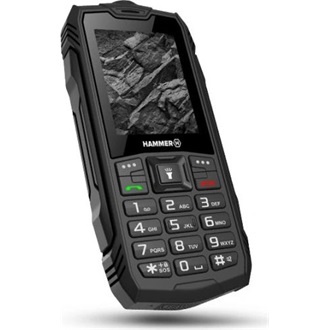 myPhone HAMMER Rock Dual SIM ütésálló mobiltelefon fekete