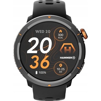 myPhone HAMMER Watch 2 Lite okosóra fekete-narancssárga