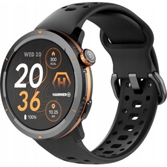 myPhone HAMMER Watch 2 Lite okosóra fekete-narancssárga