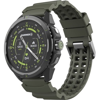 myPhone HAMMER Watch 2 Military Edition okosóra fekete